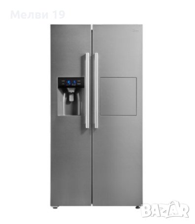 Комбиниран хладилник с фризер Midea Side-by-Side, снимка 1 - Хладилници - 39601383
