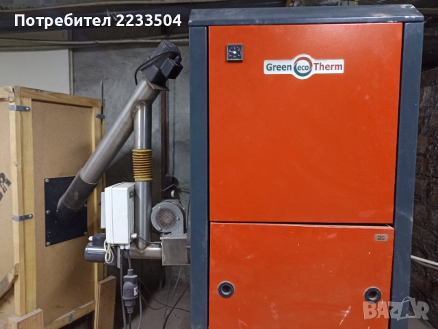 Продавам котел на пелети 