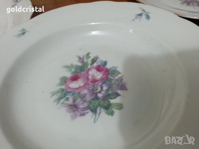 Стар порцелан чинии плитки и дълбоки , снимка 4 - Антикварни и старинни предмети - 39815680