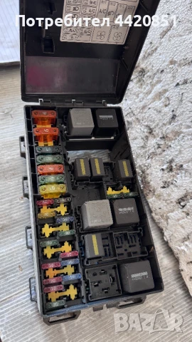 Контролен Модул (Бушонно Табло BSI / BSM ) за Ford Focus - 2M5T-14A076-AB / 518276100