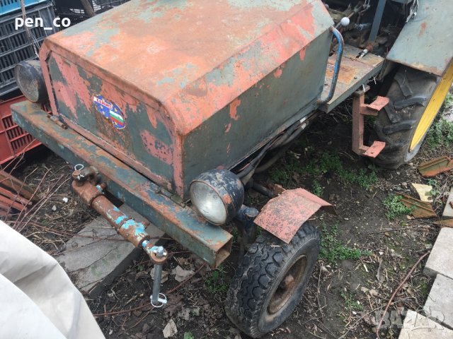 Мини Трактор двигател 16 к.с. шаси 