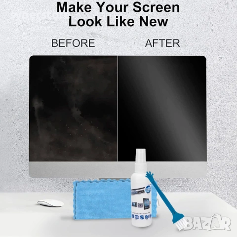 Комплект за почистване на телевизор, монитор, дисплей ScreenClear Pro Digital one SP01142 - Кристале, снимка 8 - Други стоки за дома - 53186177