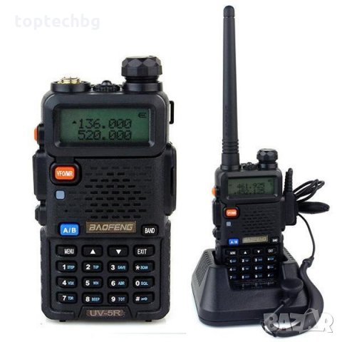 Двубандова радиостанция BAOFENG UV-5R, снимка 1 - Друга електроника - 34707432