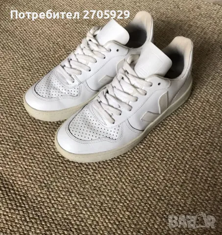 Veja страхотни кецове сникърси от естествена кожа, номер 40, снимка 2 - Кецове - 55834897