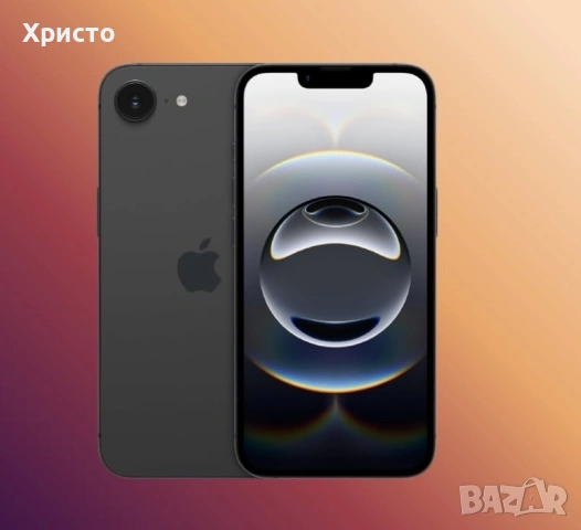 НОВ!!! Apple iPhone 16e, 128GB, 5G, Black + подарък оригинален адаптер Apple, снимка 2 - Apple iPhone - 53532643