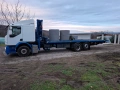 услуги с комбиниран багер , самосвал , камион хид. платформа със кран, снимка 4