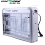 Мощна инсектицидна лампа KraftWorld 60W – Защита до 80 м² – UV лампа против комари и мухи, снимка 7