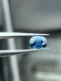 Естествен синьо-зелен сапфир – 0.85 ct  Овал  Отличен търговски клас, снимка 1