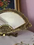 Антикварни бронзови огледала във формата на ветрила стил Наполеон III . Много редки и кресиви., снимка 8