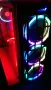 Компютърна кутия Makki 8872 RGB 4x120mm+Controller+Trust GXT 762 Red 120mm+GELID Red Led-Flex Stripe, снимка 7