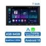 7” 2-DIN мултимедия с Android 15, RDS, 4/64GB, CarPlay и AndroidAuto , снимка 1