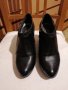 Дамски черни елегантни обувки, снимка 1 - Дамски обувки на ток - 38639095