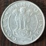 1/4 рупия 1951, Индия, снимка 2