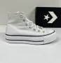 Converse Chuck Taylor All Star Lift Hi White, снимка 1