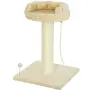 PawHut Дърво за котки с котешко легло, снимка 1