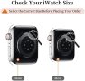 Нова Елегантна тънка каишка съвместима часовник Apple Watch с калъф 38 мм, снимка 2