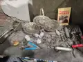 Ретро кухненски комплект лот фруктиера метални формички и прибори, снимка 1