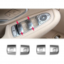 копчета за прозорец за Мерцедес Mercedes E C S GLC CLASS, Хром, Сиви, снимка 3