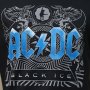 Нова мъжка тениска с дигитален печат на музикалната група AC/DC - Black Ice със син надпис , снимка 9