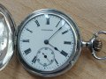 Сребърен джобен часовник Longines , снимка 3