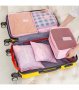 КОМПЛЕКТ 6 БРОЯ ОРГАНАЙЗЕРИ ЗА ПЪТУВАНЕ TRAVEL POUCH - код 2090, снимка 11
