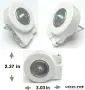 Мотор за изпарител на хладилник Samsung (Evaporator Fan Motor BLDC) – модел DA31-00020E, снимка 2