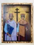 Икона върху застарено дърво, снимка 2