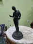 Стара страхотна антикварна френска бронзова фигура статуетка , снимка 1