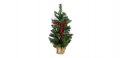 Коледна декоративна елха, Ела Борови игли и Плодове 60см 