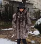 Saga Fox манто сребърна лисица размер 38 налично, снимка 4