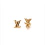 Златни обеци Vuitton 1,48гр. 14кр. проба:585 модел:21901-4, снимка 2