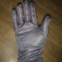 Черни елегантни ръкавици с пет пръста с щампа на скелет за Хелоуин, снимка 3