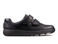 Сникърси CLARKS – Rex Pace K 261470447 Black Leather , снимка 6