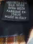 Hugo Boss 100% копринена вратовръзка в кафяво и оранжево, снимка 4