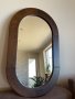 Старо дървено огледало - 100/60см, снимка 5
