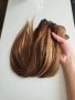 130гр. естествена коса на треса на руси кичури , снимка 3