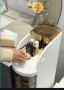 Мултифункционален Шкаф за баня с Колелца Водоустойчив , снимка 9
