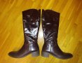 Италиански ботуши, номер 38, естествена кожа, снимка 2