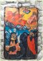 икона "Възнесение на Свети Илия" 30/20 см, репродукция, уникат, дукупаж