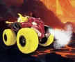 Кола с пара звук и светлини Огнено чудовище Dickie Toys, снимка 1