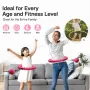 Обръч Hula Hoop с тежести за отслабване он French Home, снимка 5
