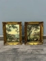 Малка антикварна картина, комплект от четири, снимка 2