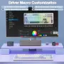 Механична безжична клавиатура AULA F99 White / Blue / Purple, снимка 2