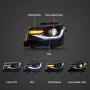 Комплект фарове с динамични мигачи за Chevrolet Camaro 2014 - 2015, снимка 4
