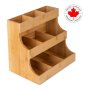 4099 Дървен органайзер за чай в пакетчета, снимка 2