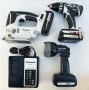 Panasonic 14.4V - Акумулаторен сет зеге, винтоверт и фенер, снимка 1