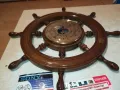 ДЪРВЕН РУЛ БАРОМЕТЪР-40СМ-ВНОС ФРАНЦИЯ 1111241113, снимка 1