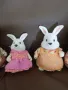 Lil Woodzeez Bunny Figures Фигурки семейство зайчета с дрешки, снимка 3