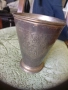 Сребърна чаша с позлата 11.5-9 см, снимка 3