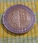 2 евро Беатрикс Нидерландия 2000, снимка 3